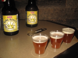 King Heffy draft beer